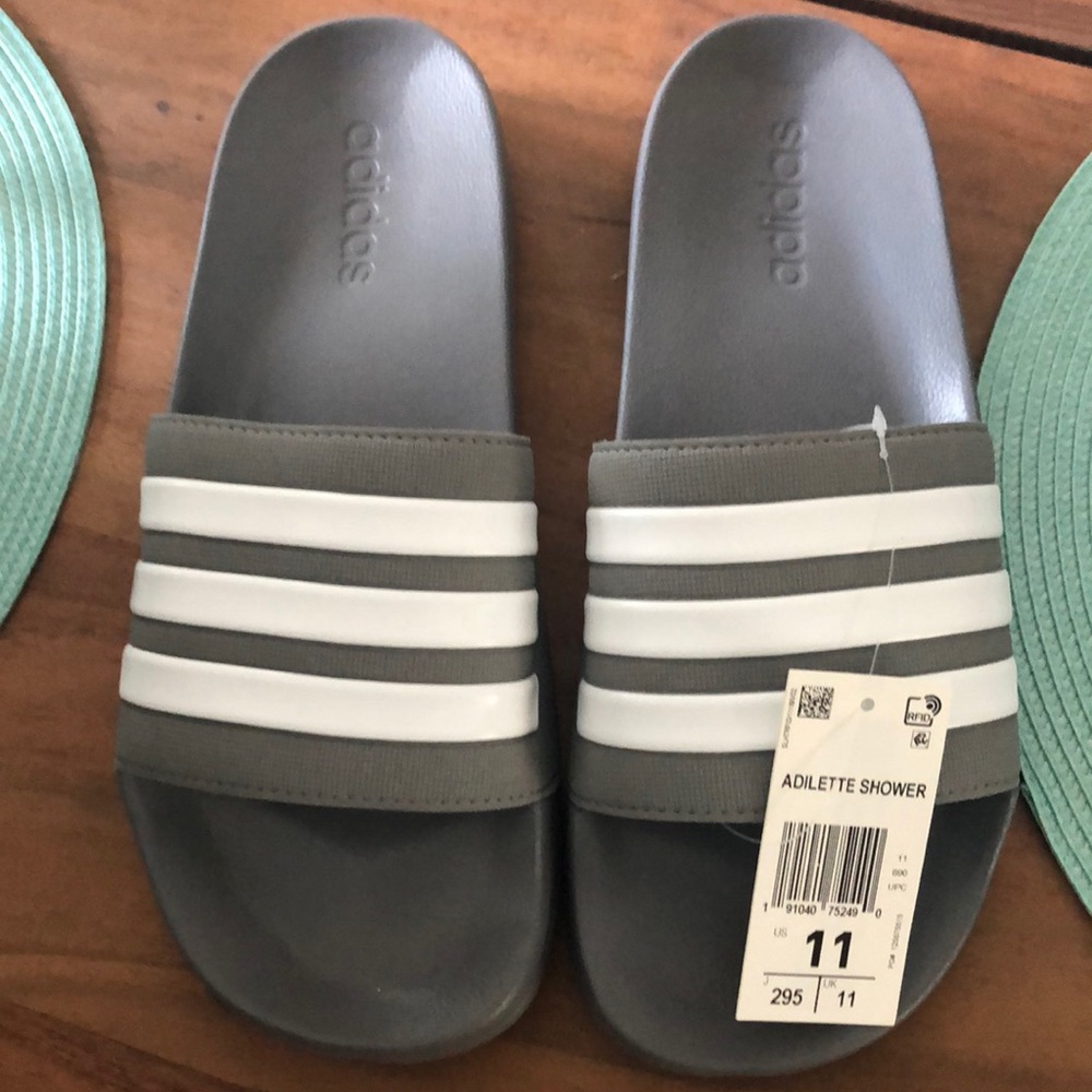 Adidas Shower Slides- Brand New
